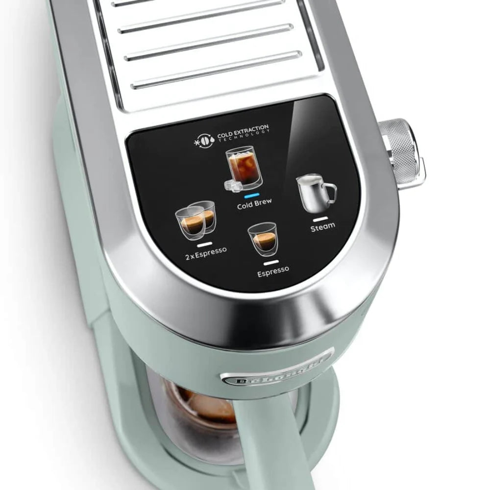 DeLonghi Dedica Duo Espresso Coffee Machine - Green | EC890.GR