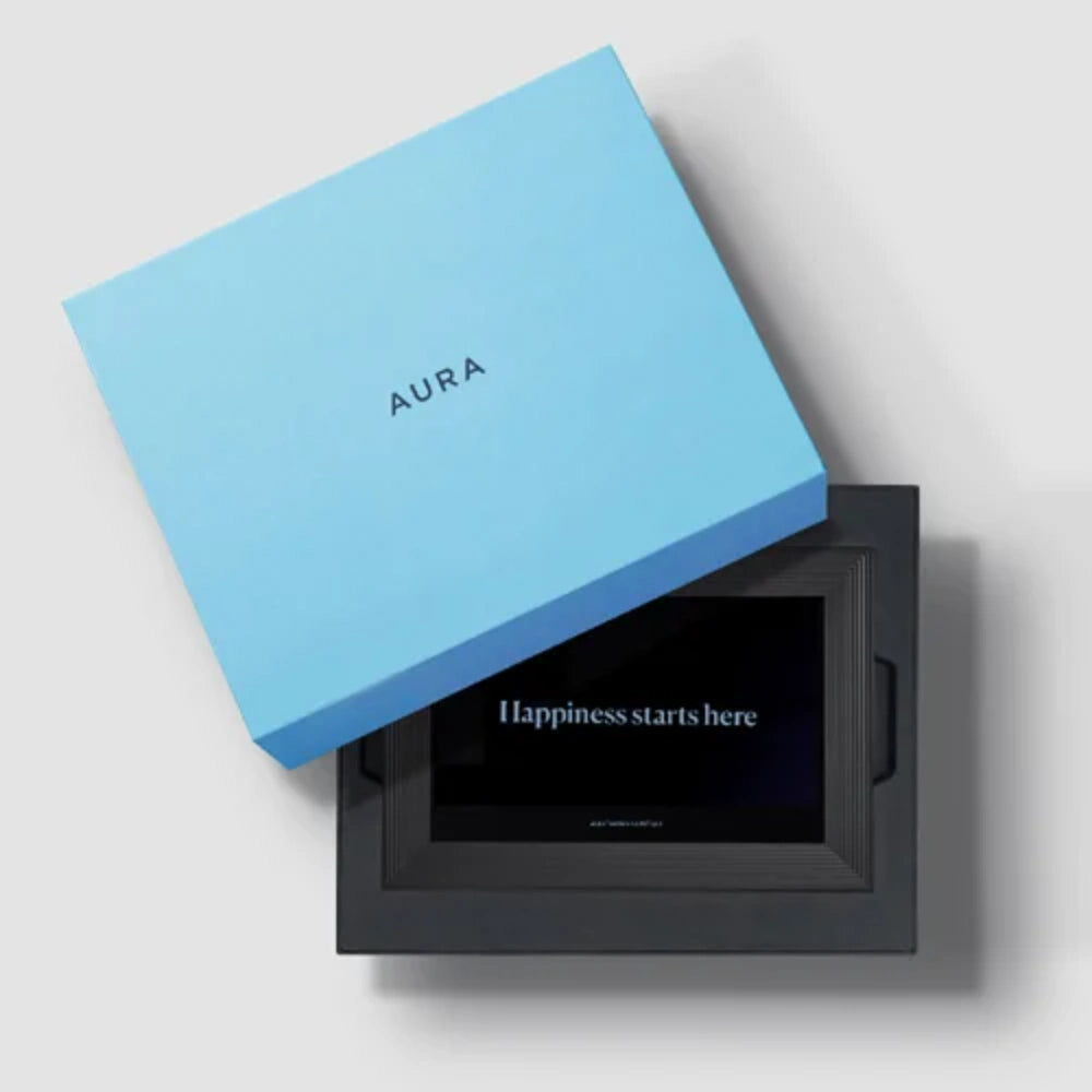 Aura Carver 10.1 Inch  WiFi Digital Photo Picture Frame - Gravel | AF905-BLK