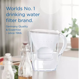 Brita Marella Cool Water Filter Jug 2.4 Litre - White + 1 Cartridge | S1051118