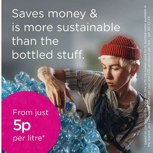 Brita Marella Cool Water Filter Jug 2.4 Litre + Maxtra Pro All-in-1 Water Filter - Grey | S1051121