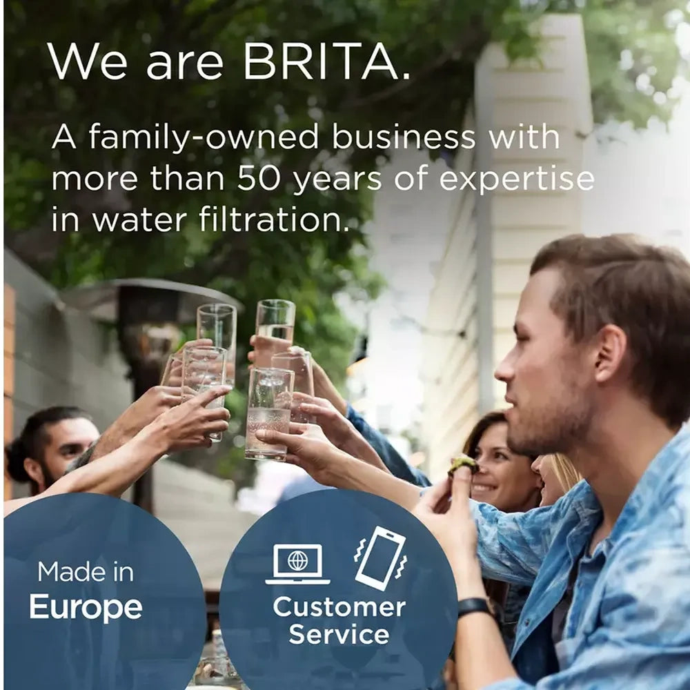 Brita Marella Cool Water Filter Jug 2.4 Litre + Maxtra Pro All-in-1 Water Filter - Grey | S1051121