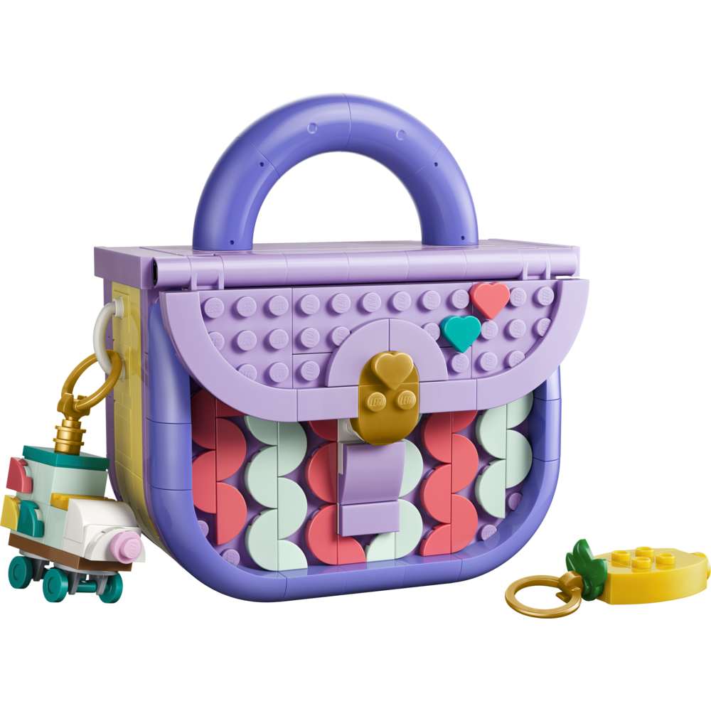 LEGO Creator Art Fashion Bag with Storage 31391 - the fully built model on a plain background. 272 pieces. Ages 8+.