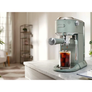 DeLonghi Dedica Duo Espresso Coffee Machine - Green | EC890.GR