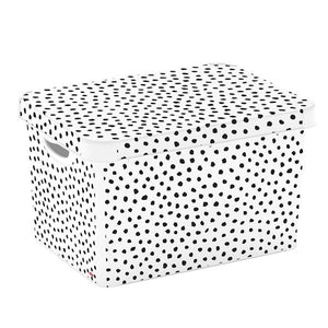 Curver Dalmation Print Deco Box 22 Litre | CUR255909