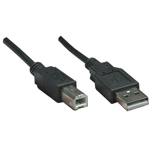 Manhattan Printer Cable USB A - USB B 1.8 Metre | 333368