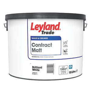 Leyland Contract Matt 10 Litre - White | 00264565