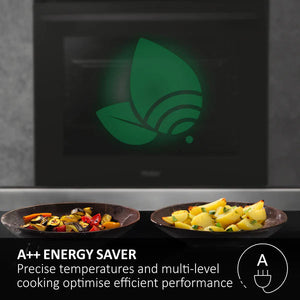 Haier H6 Electric Smart Single Oven - Black | H6ID23B3HTB1