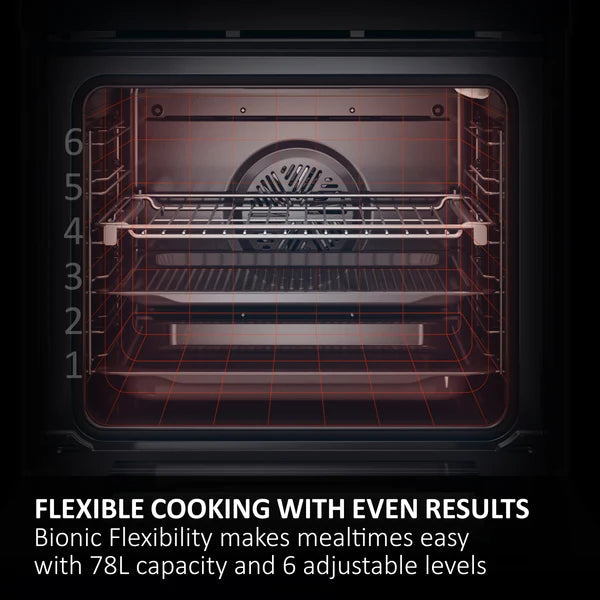 Haier H6 Electric Smart Single Oven - Black | H6ID23B3HTB1