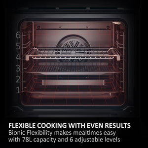Haier H6 Electric Smart Single Oven - Black | H6ID23B3HTB1