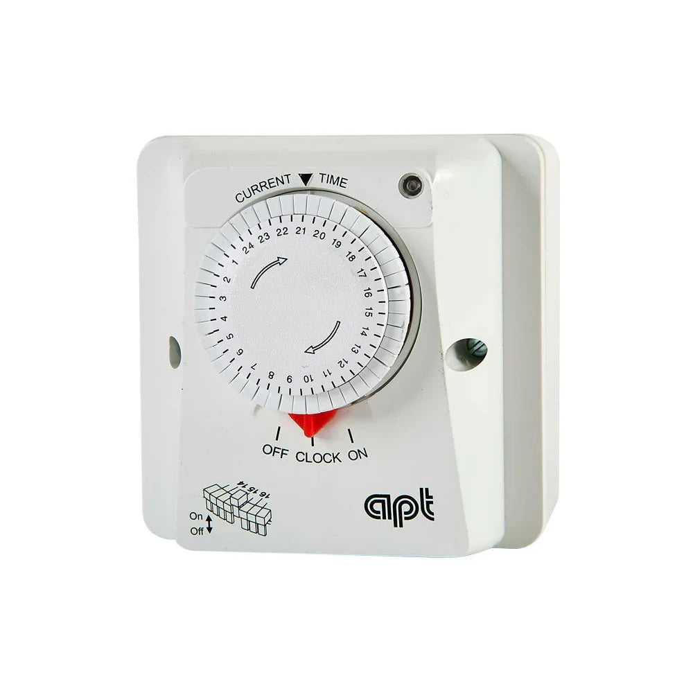 Apt Immersion Boiler Time Clock Timer Switch Heating | Imm24ec