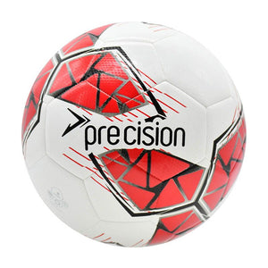 Precision Fusion FIFA Basic Training Ball Size 5 - White / Red / Grey / Black | PRF2615