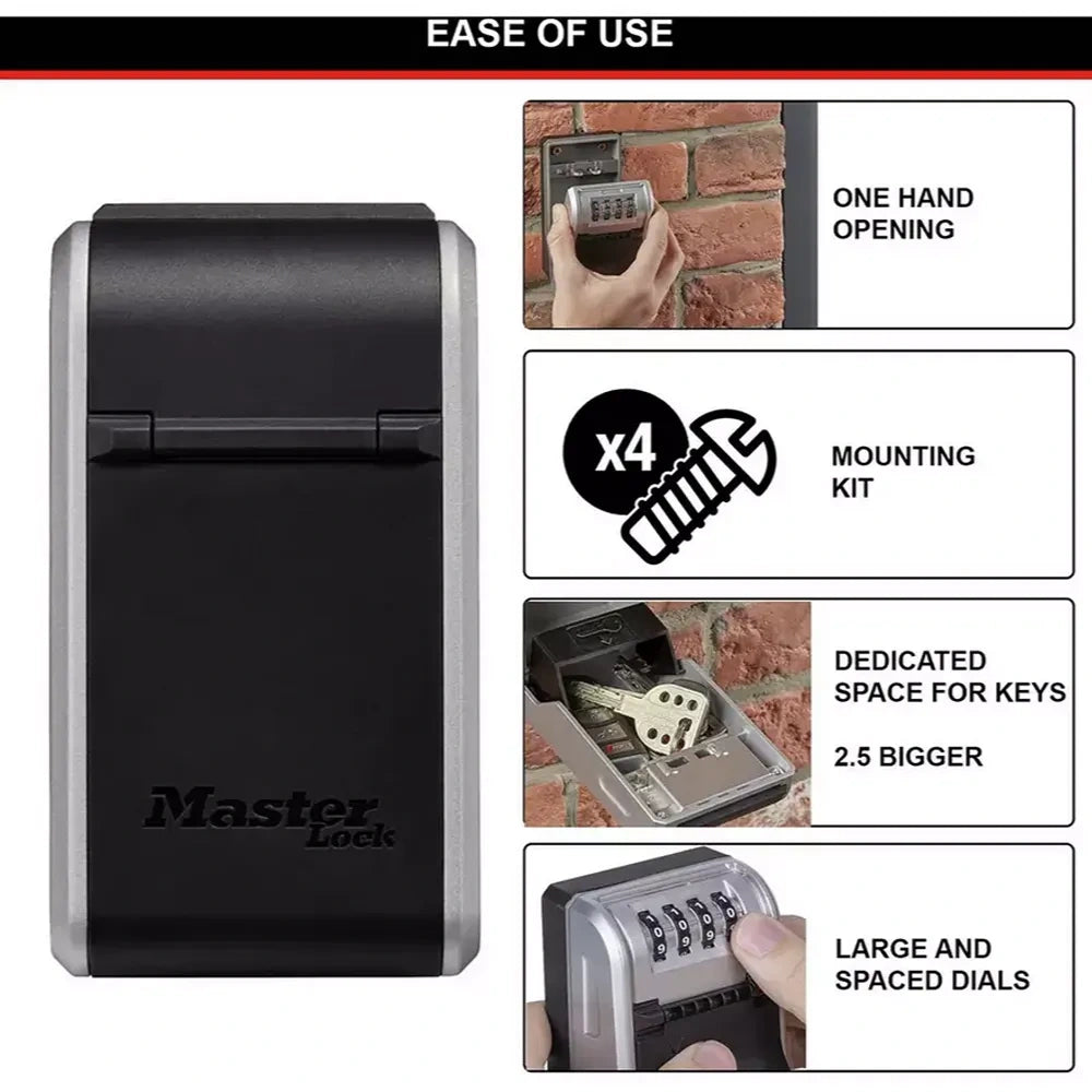 Masterlock Large Key Box Safe | XMS25KEYSAFE