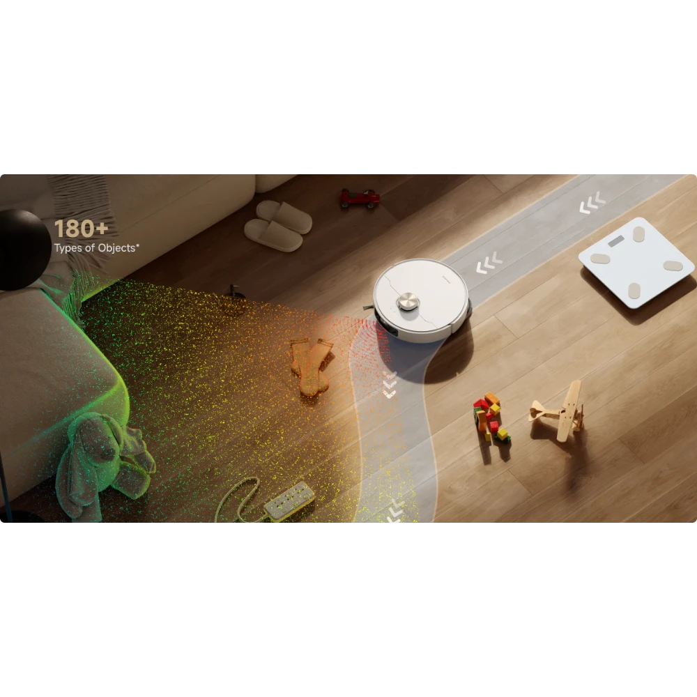 Dreame L40s Pro Robotic Robot Vacuum Cleaner - Ultra White | RLL74CE