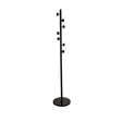 The Grange Collection Coat Stand in Black with Marble Effect Base 180cm | MX200