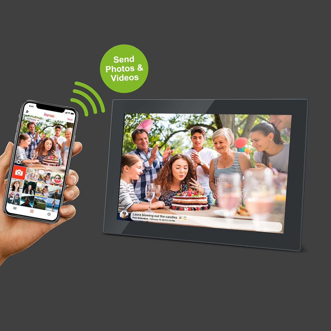 Muse 10.1 Inch Digital Photo Frame with Wifi - Black | M-510WPF