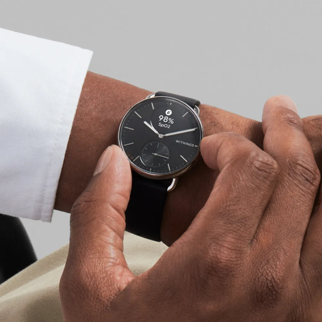 Withings Scanwatch 2 38mm Smart Watch - Black | 78-HWA10-MODEL1-ALL