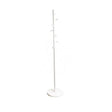 The Grange Collection Coat Stand in White with Marble Effect Base 180cm | MX201