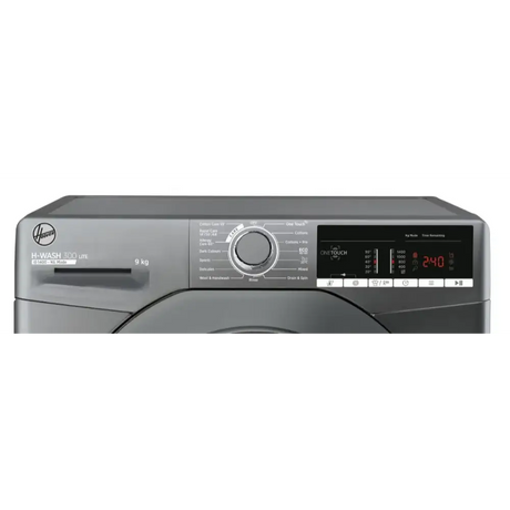 Hoover H-Wash 300 9kg 1400 Spin Washing Machine - Graphite | H3W49TAGG4/1-80