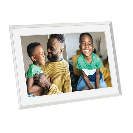 Aura Carver 10.1 Inch  WiFi Digital Photo Picture Frame - Matt Clay | AF905-MWHT