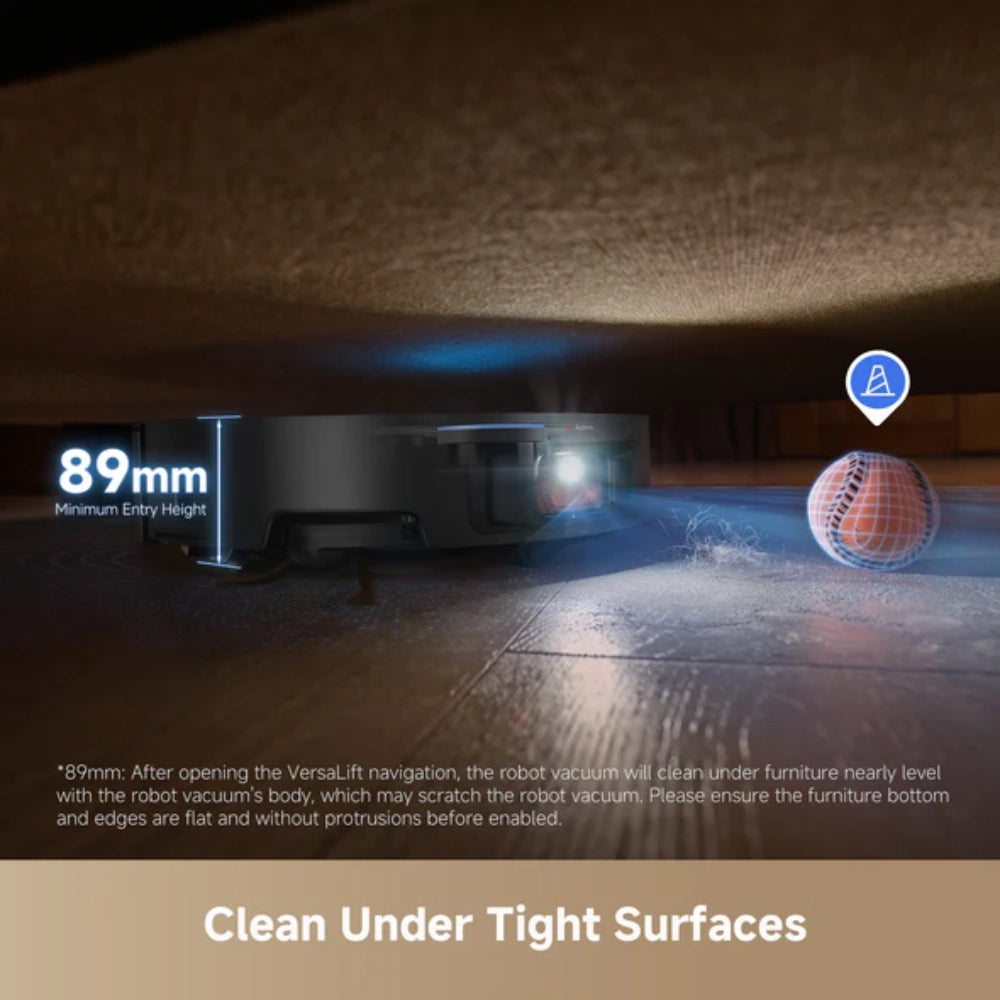 Dreame X50 Ultra Robot Vac Vacuum Cleaner - White | RLX85CE-4