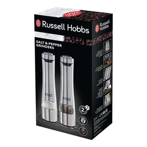 Russell Hobbs Electric Salt and Pepper Mill - Stainless Steel | 23460-56