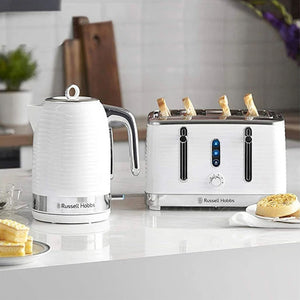 Russell Hobbs 1.7 Litre Rapid Boil Inspire Kettle - White | 24360