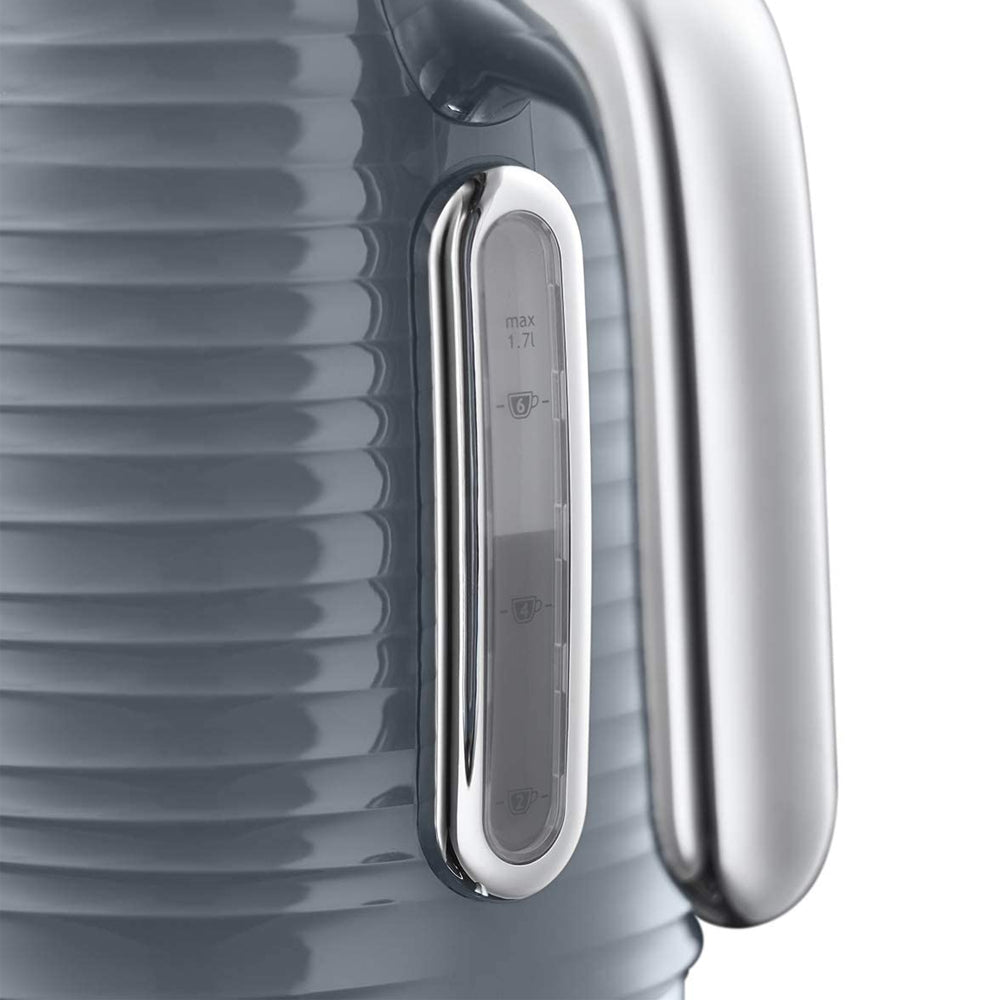 Russell Hobbs 1.7 Litre Rapid Boil Inspire Kettle - Grey | 24363