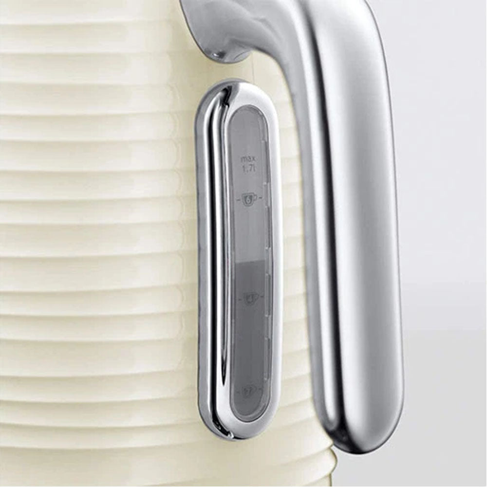 Russell Hobbs 1.7 Litre Rapid Boil Inspire Kettle - Cream | 24364