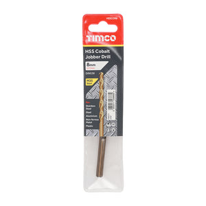 Addax 8mm Ground Jobber Cobalt Drill Bit | HSSCOR8