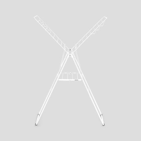 Brabantia HangOn Winged Clothes Airer 20 Metre - White | 403385