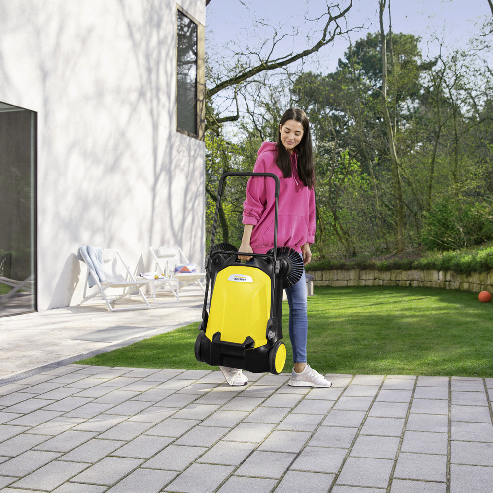 Karcher S4 Twin Push Driveway Yard Sweeper | 1.766-362.0