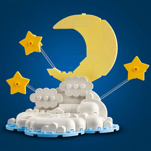 LEGO Iconic Baby Elephant in the Sky 40814 - close-up detail of the finished build. 402 pieces. Ages 18+.