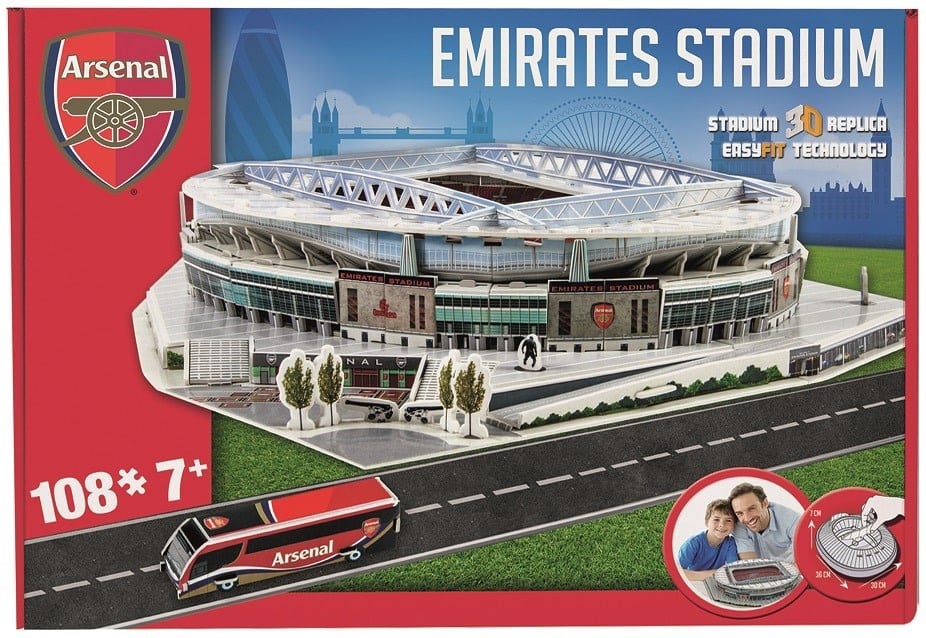 University Games Arsenal Emirates 3D Stadium Puzzle | 3735