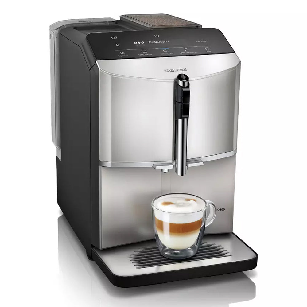 Siemens EQ300 Fully Automatic Bean to Cup Coffee Machine - Inox Silver | TF303G07