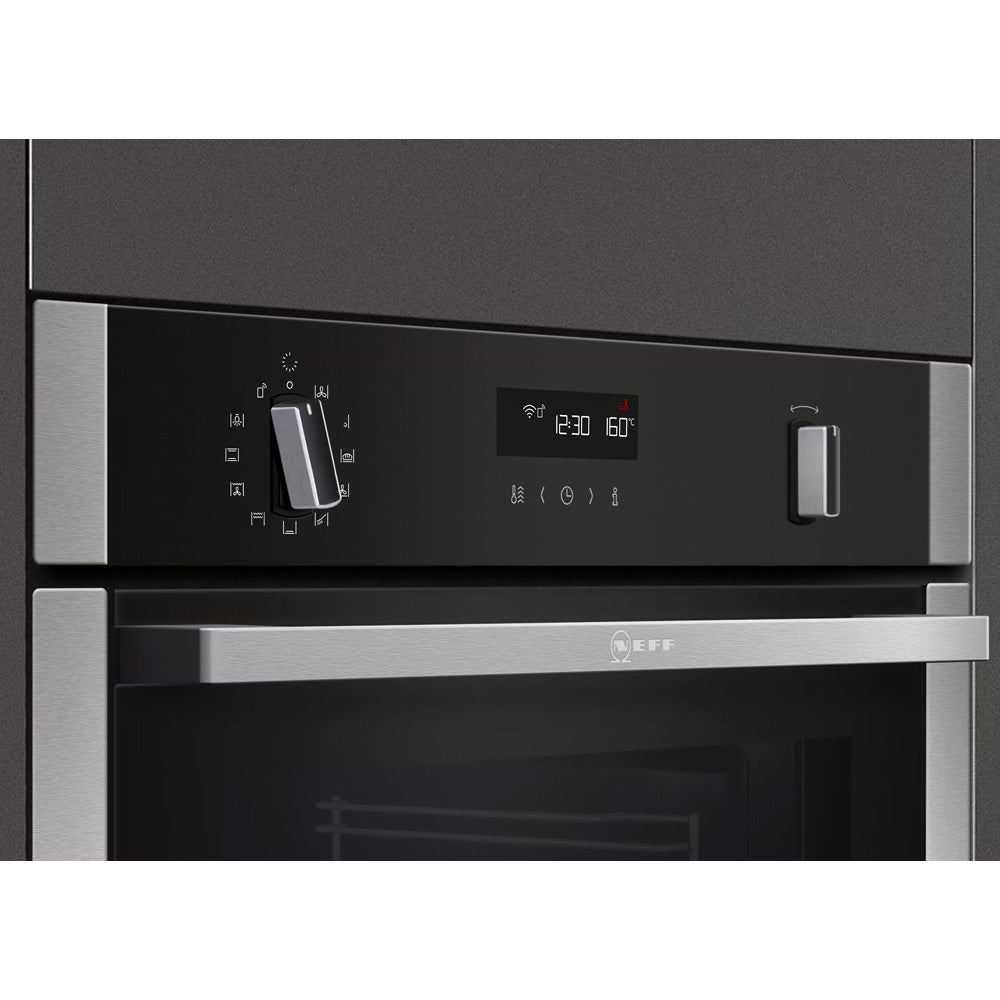 Neff N50 Slide & Hide Built-in Single Electric Oven | B6ACH7HH0B