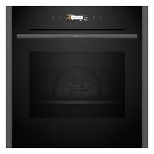 Neff N70 Built In Single Oven - Black / Graphite Trim | B24CR31G0B