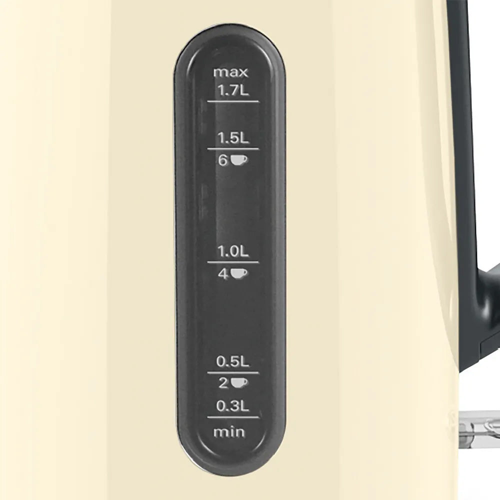 Bosch Designline Plus Traditional Kettle 1.7 Litre - Cream | TWK4P437GB