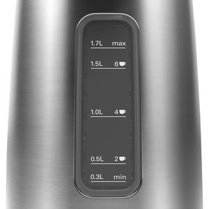 Bosch DesignLine Ergo 1.7 LItre Cordless Jug Kettle - Black & Anthracite | TWK5P475GB