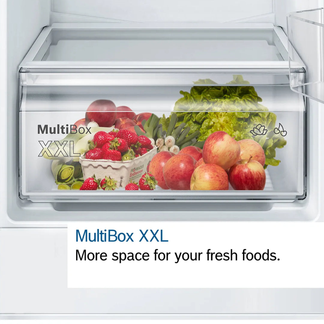 Bosch 177.5cm Full Height Integrated Tall Larder Fridge | KIR81ADD0G