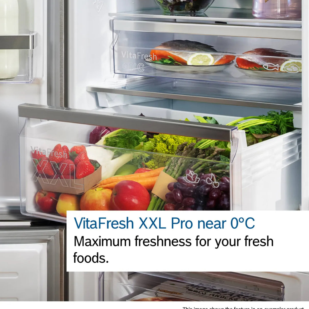 Bosch 177.5cm Full Height Integrated Tall Larder Fridge | KIR81ADD0G