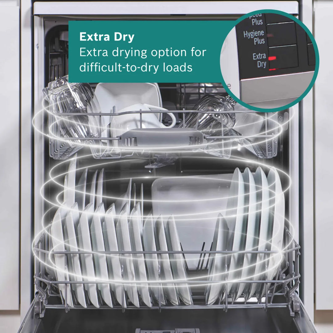 Bosch Series 2 12 Place Dishwasher - White | SMS26AW08G