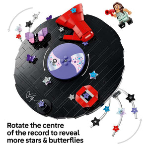 LEGO Editions Music Olivia Rodrigo's Vinyl 43028 - captioned product view. 360 pieces. Ages 10+.