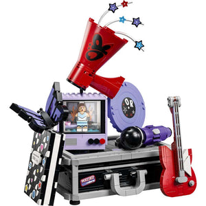 LEGO Editions Music Olivia Rodrigo's Secret Storage 43030 - the fully built model on a plain background. 1085 pieces. Ages 10+.