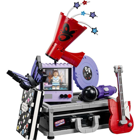 LEGO Editions Music Olivia Rodrigo's Secret Storage 43030 - the fully built model on a plain background. 1085 pieces. Ages 10+.
