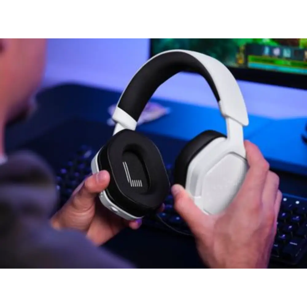 Trust Carus Wireless Gaming Headset Headphones - White | T25534