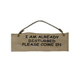 Funny Wood Sign - Bullshit Corner | Lucky Ducks