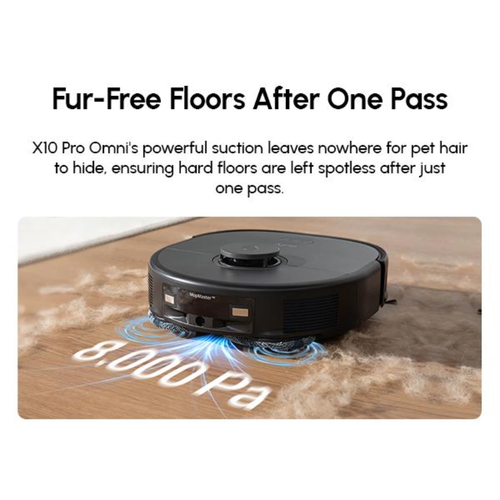 Eufy X10 Omni Pro Robot Vac Vacuum and Mop | T2351V11