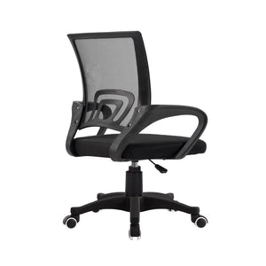ergonomic office chair in white background