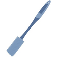Casa & Casa Oceanic Flexible Bottle Cleaning Brush 34cm in blue with cylindrical brush head and long handle