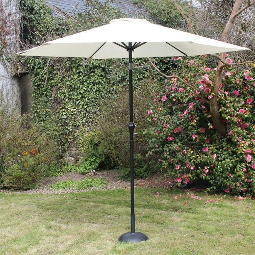Culcita Crank and Tilt Garden Parasol 2.7 Metre - Cream | PASCCR269